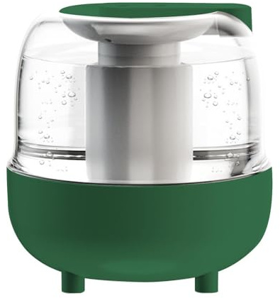 Humidificador inalámbrico, elegante aire acondicionado de mesita de noche, humidificador portátil, humidificador ultra silencioso, humidificador de niebla para un sueño