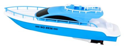 Perfeclan Elektrisches Schnellboot-Spielzeug für Kinder, Yacht-Spielzeug, tragbar, kreatives Partygeschenk, Wasserspielzeug, Badeboot-Spielzeug für Jungen und