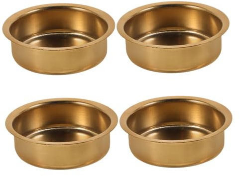 HOLIDYOYO Quemador De Incienso De Acero Inoxidable con Diseño De Oriente Medio 4 Piezas Accesorios para Aromaterapia Y Decoración del Hogar