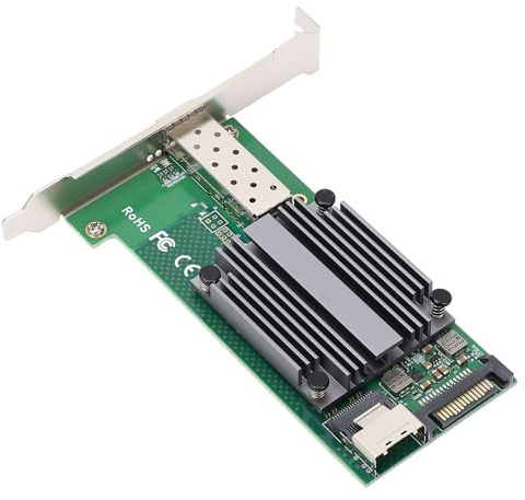 Ethernet NIC Card for (R) JL82599EN, M.2 B+M KEY 82599‑1 SFP, M.2 10G Industrial Server Network Card for FreeBSD, for Linux, for VMWare ESXi, for