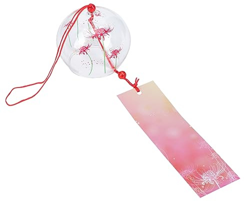 Kisangel Japanisches Glockenspiel Glas Dekorative Windglocke Für Festivals 1 Stück Dekorativer Windspiel-