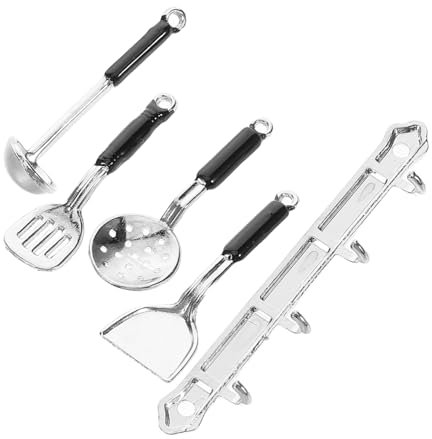 CIMAXIC 1 Set Miniature Kitchen Accessories Dollhouse Toys for Girls Miniature Utensils Set Kids Play Kitchen Utensils