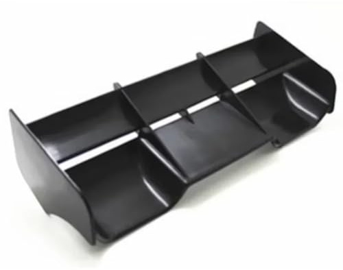 Rc Upgrade Spare For Himoto For HPI For Kyosho For ARRMA 1/8 Scale Models RC Car Off Road For Buggy Wing Body Spoiler Remote Control Truggy(Black)
