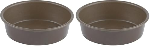 Gobel - Moule à Manqué Rond Uni - Ø 16 cm - Acier - Revêtement Antiadhérent Bicouche Garanti sans PFAS - Qualité Professionnelle – Fabriqué en France (Lot de 2)