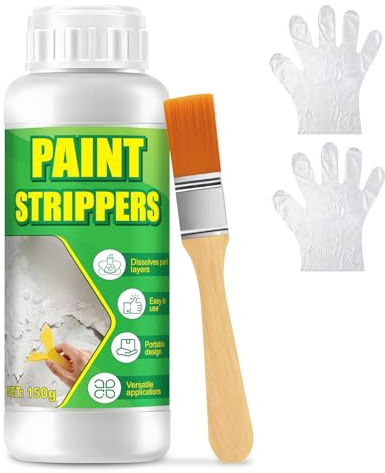NoxGule 150g Decapante, Decapante de Pintura, decapante para Madera, Elimina la Pintura Resistente, para Eliminar Pintura Vieja de Superficies de Madera Metal