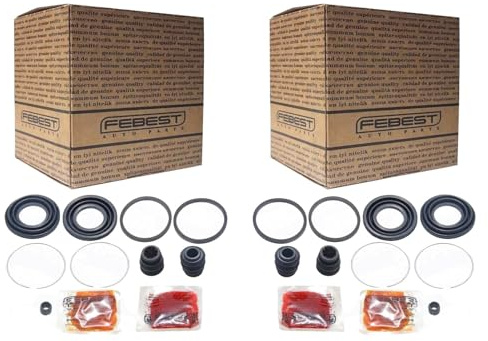 2X Febest Reparatursatz Bremssattel vorne | 2x 0475-V45F passend für C-Crosser Mitsubis