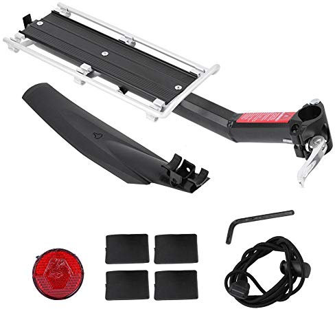 Fahrrad Gepäckträger Hinten Rennrad Aluminiumlegierung Gepäckträger Universal Aluminium Sattelstütze Fahrrad Regal Halterung