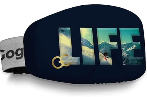 GogglesCover Ski Goggles Protective Cover, Portable Cover, Ski Life Design | Ski Goggle Protective Cover, Portable Goggle Cover Sleeve, Anti-Scratch Ski Goggles Accessories, Safety Goggles