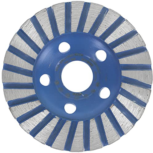 PRODIAMANT Fan Grinder Diamond Cup Wheel 100 mm x 22.2 mm Professional Quality for Concrete, Natural Stone, Masonry, Screed, Universal Disc Grinder with Diamond Segment