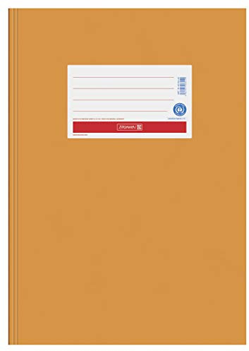 Baier & Schneider BRUNNEN Hefthülle aus Papier (10 Stück A4, Orange)