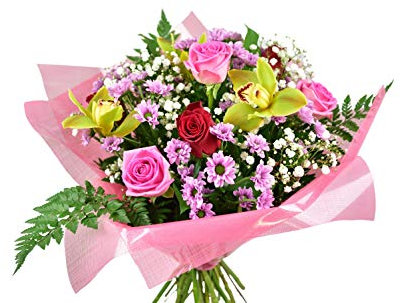 Coco#Fresh Flowers- Free UK Delivery -Coco Bouquet is a Beautiful Bouquet for Any Occasion#Birthday/Thank You- Congratulation