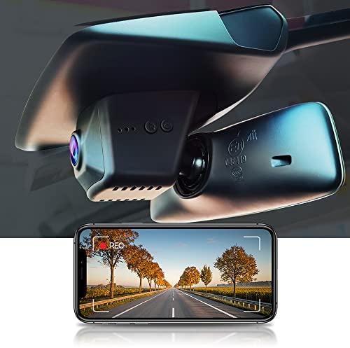 Fitcamx Dashcam Passend für Tesla Model S 2022 2021 2020 2019 2018 2017 Long Range Performance 60 75 90D Plaid 75D 100D P100D, OEM 4K Auto Dash cam WiFi, UHD Video G-Sensor, Nachtsicht, 64 GB Karte