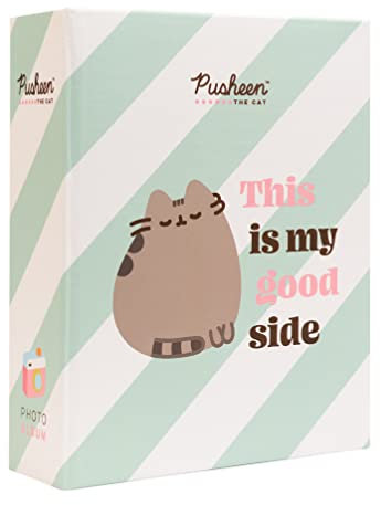 Grupo Erik Fotoalbum Einsteckalbum 10x15 Pusheen Cat - Foto Einsteckalbum 10x15 - Fotobuch für 100 Fotos - Photo Album 10x15 Offizieller Kawaii Merch