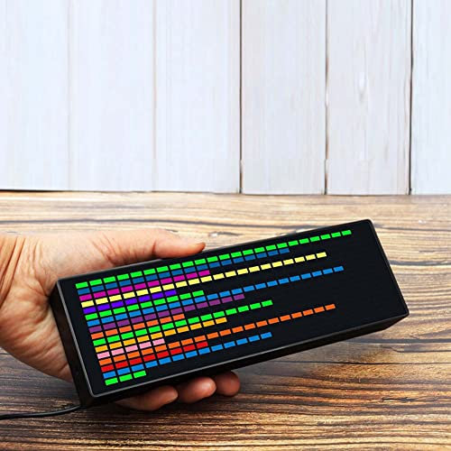 LED-Musikspektrumanzeige, VU-Meter-Indikator-Analysator, Audio-Connect-Rhythmus-Lichter, RGB-Audio-Pegelanzeige, Verstärker-Board, Musik-Visualisierungsgerät