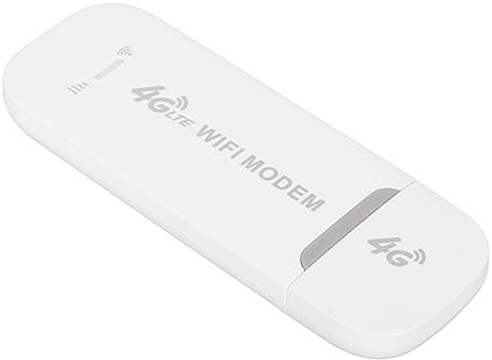 Módem USB 4G LTE, Tarjeta de Red de Enrutador Inalámbrico de Datos Móviles Mini Dongle, Ranura para Tarjeta SIM Estándar de Mini Enrutador Portátil