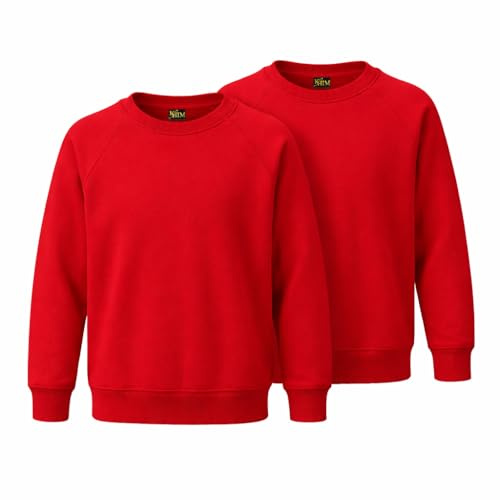 Fleece Sweatshirt Unisex Knitted Sweater Jumber Full Sleeve Kids Boys Girls Children Top Crew Neck Outdoor Activewear