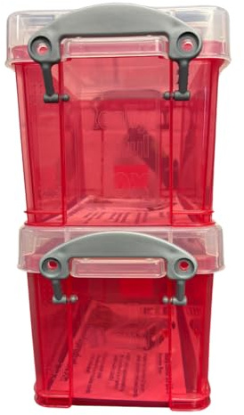 Really Useful Box, 2.1L, Pack of 2 (Red)