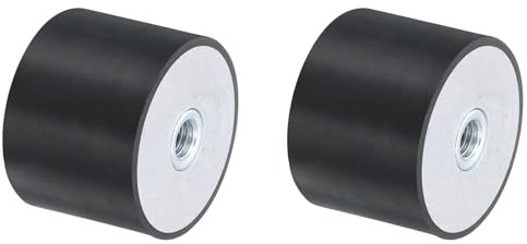 QUARKZMAN 2 Stück 40 x 30mm M8 Gummidämpfer, Multi-Typ-Gummipuffer,Schwingungsdämpfer für Motorraum und Luftkompressoren