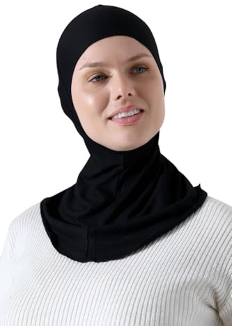 ihvan online, Hijab Unterkappe, Nackenabdeckung Unter Kopftuch Hijabs, Kopfbedeckungen für Frauen, Muslimischer Turban