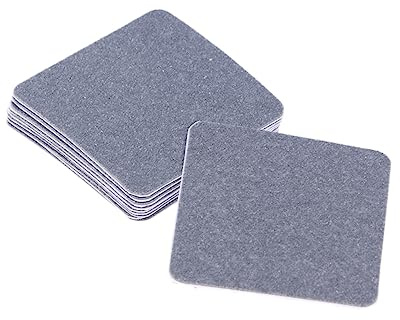Waschmaschinen Antirutschpads aus Pet, 4 Stück, 5x5 Cm | Anti Walk Funktion, für Haushaltsgeräte, Kompakte Fußpolster zur Sicheren Aufstellung