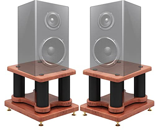 Elitix HiFi Rack Extra Hohe Lautsprecherständer – 20 cm/ 30 cm/ 40 cm/ 50 cm/ 60 cm/ 70 cm/ 80 cm, Universelle Stabile Surround-Sound-Regallautsprecher-Racks, 20cm (7 7/8in) Tall