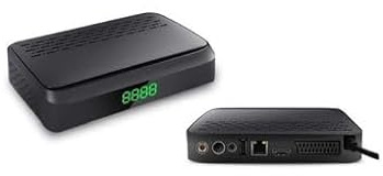 Decodificador Digital terrestre TDT T2 H.265, sintonizador Compacto, Ideal para Ver TV en Alta definición y Compatible con señal Digital.