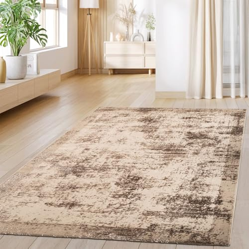 TT Home Tappeto per il soggiorno Sala da pranzo Vintage Orientale a pelo corto Design astratto Robusto, Dimensione:200x280 cm