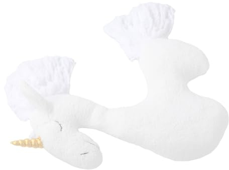 Ipetboom Unicorn Newborn Photography Prop Pillow Soft Posing Cushion for Photoshoot Boys Versatile Studio Home Use Easy to Clean Head Shaping Aid