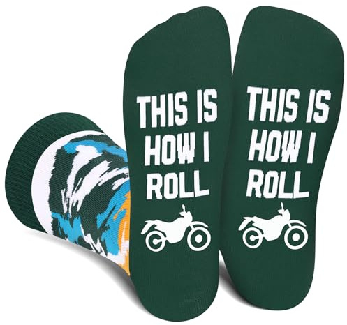 I'd Rather Be Funny Socks, Novelty Outdoor Sports Socks for Men Women Teens | Gifts for Outdoor Fans, Birthdays, Fathers Day, Valentine’s Day, Easter, Christmas, and Stocking Fillers