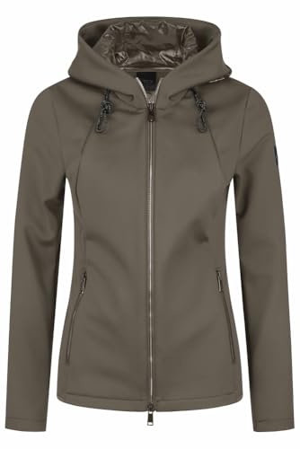 Pikeur Damen FLEECE JACKET SEL. slate brown Fleece- und Softshell Selection HW 25