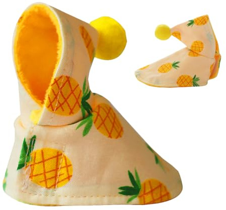 Costume, Warm Bird Clothes, Plush Winter Pet Cloak, Comfortable Apparel for Small Animals Cockatiels Conures Parrots Indoor Protection and Seasonal Cold‑Weather Wear