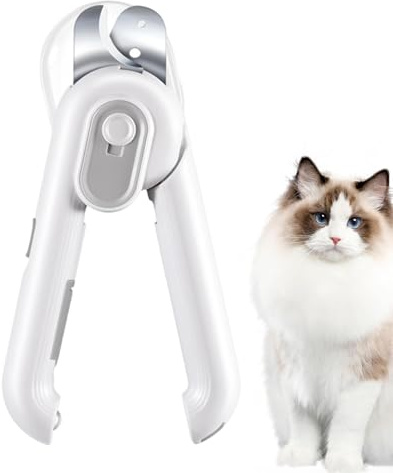 Tagliaunghie per artigli di gatti,tosaerba per toelettatura con luce a LED,tagliaunghie per gatti | per la casa il bagno e la toelettatura quotidiana del salone per animali da compagnia e viaggi