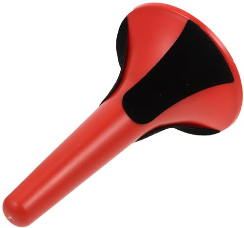 Detachable Trumpet Holder Stand Foldable Tripod for Wind Instrument | Portable Accessory, ABS and Plastic Build, Red Finish, Scratch Protection for Trumpet and Cornet Use