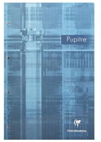 Block Metric Notenständer Format 210 x 318 (A4 entfernen), 80 Blatt gelocht, 90 g/m², kariert, 5 Stück