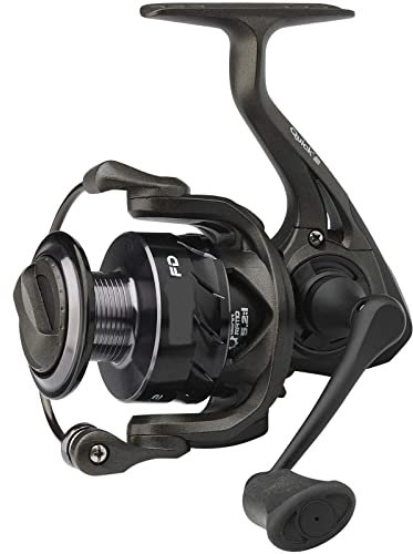 DAM Runshift 3, Angelrolle, Spinnrollen, Allround-Angeln, inkl. Camo-Schnur - Ultimative Angelrolle für geschmeidige und kraftvolle Leistung, Unisex Schwarz, 5000