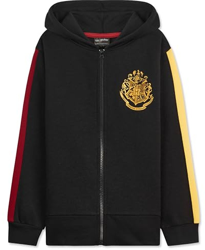 Harry Potter Sweat à Capuche Zippé pour Filles, Doux et Confortable - Cadeau Fille