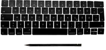 Generisch Ersatztasten für MacBook Pro 13 15 (2016-2017) A1706 A1707 DE-Layout QWERTZ