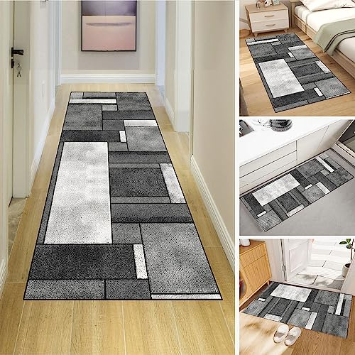 Dmkjdzsw Teppich Läufer, Kitchen Rug, Kurzflor Abwaschbar, rutschfest,Lang Küche Schlafzimmer Wohnzimmer Läufer Teppich，Benutzerdefinierte Länge und Breite verfügbar