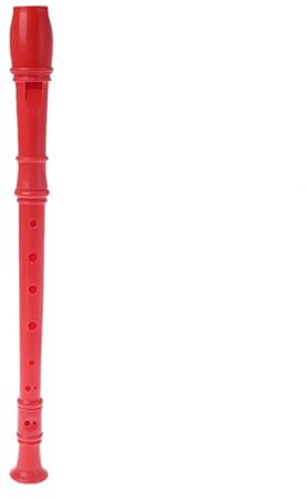Sopranblockflöjt Med 8-håls Fingersättning Plastinstrument Musikal Sopranblockflöjt Lång Flöjt 8 Hål nybörjare sopran blockflöjt (Color : 01)