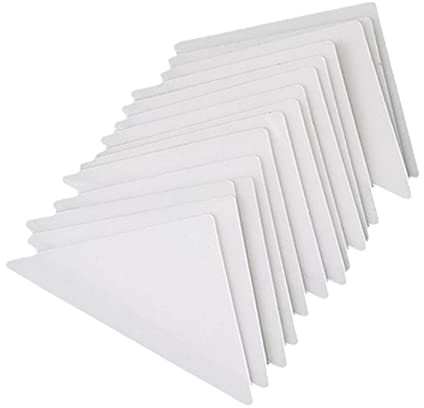 RYGRZJ Kragenstäbchen für Hemden, kein Locken, Kragenstäbchen, Anti-Verziehen, Kantenformer, Kunststoff-Kragenstütze, Aufkleber für Damen und Herren