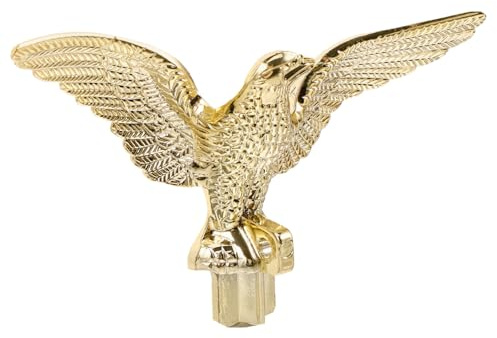 KONTONTY Fahnenmastkopf Adler Kunststoff Topper Wetterfest Für Garten Fahnenmasten Outdoor Flaggenmast Verzierung