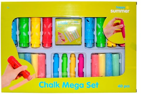 Happy Summer Kreide Mega Set 40 Stück (303202)