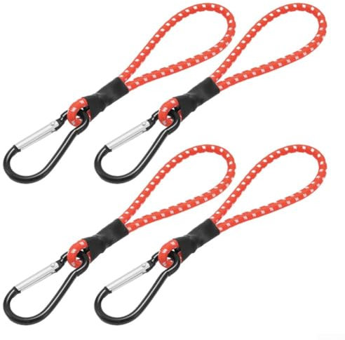 Multi purpose Elastic Rope Cord for Tent Installation Practical and Reliable (Red)