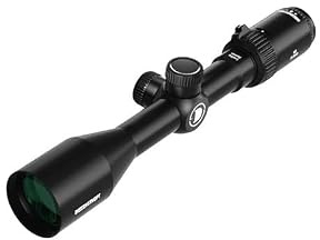 DISCOVERYOPT MS 3-9X40 Rifle Scope Magnum Shockproof 1 Inch Tube Fully Multi Coated Green Lens for Air Rifle Hunting Shooting