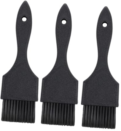 Zerodeko 3stücke Haarfärbepinsel aus Kunststoff für Einfache Anwendung und Reinigung Bruchfest und Langlebig für Professionellen Salongebrauch