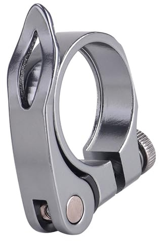 ZYHARUKO Sattelstützenklemme aus Aluminiumlegierung, 34,9 mm Rohr, Rennrad, Sattelklemmen, Sattelklemmen