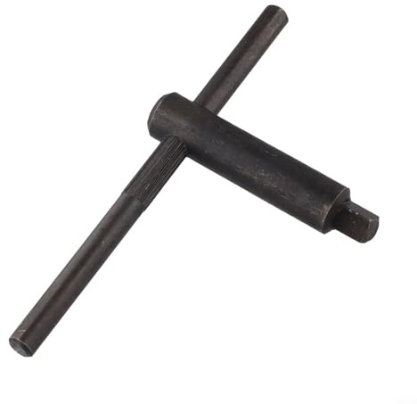 Drehfutter-Vierkantschlüssel-Werkzeug, 8 mm, 10 mm, 12 mm, 14 mm, 17 mm, Karbonstahl, T-Griff für CNC-Fräsmaschinen, Arbeitshaltungsanwendungen (10 x 10)
