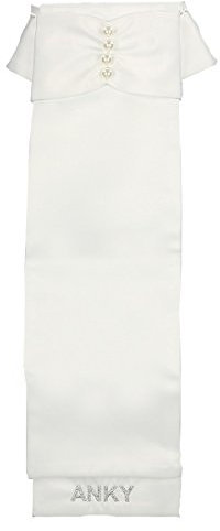 Anky Plastron Pearl - Weiß - Gr. S