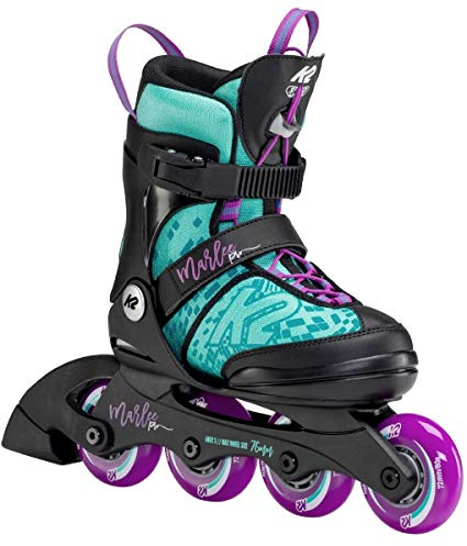 K2 Skates Mädchen Inline Skates Marlee PRO, Light Blue - Purple, 30F0225.1.1.M