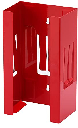 CASOMAN Magnetischer Handschuh-/Taschentuchspender, 3,6 kg Kapazität, roter Handschuhspender, Wandhalterung, Handschuhfachhalter, Handschuhhalter für Wandhalterung, magnetischer Handschuhfachhalter